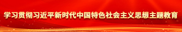 操黑逼毛片学习贯彻习近平新时代中国特色社会主义思想主题教育